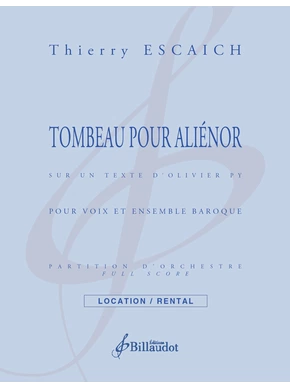 Tombeau pour Aliénor  